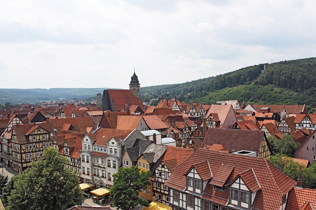 Hotel Restaurant Schlosschanke Hannoversch Münden Exteriör bild